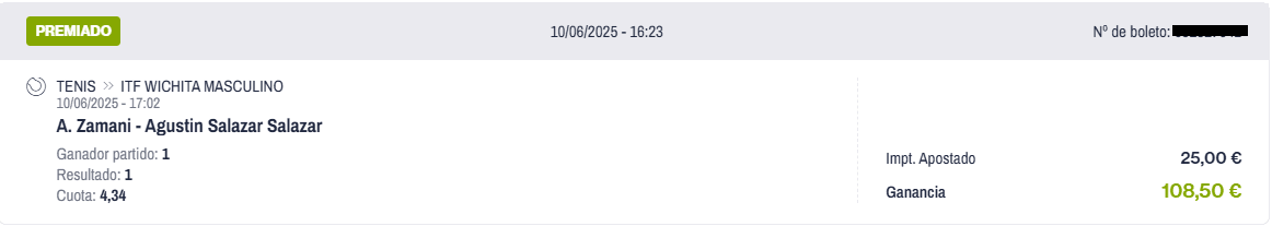 Alerta de value bet con casa, mercado y cuota